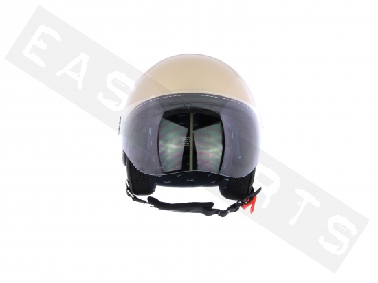 Piaggio Helm Demi Jet VESPA Visor 3.0 Beige Unico 513/A